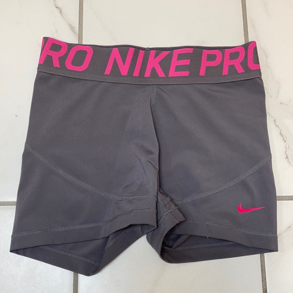 Nike pro spandex shorts